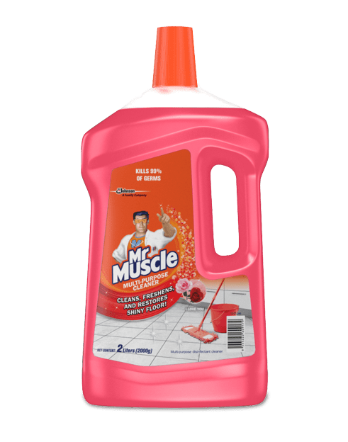 692560 Mr Muscle Floor Cleaner I Love You 2L