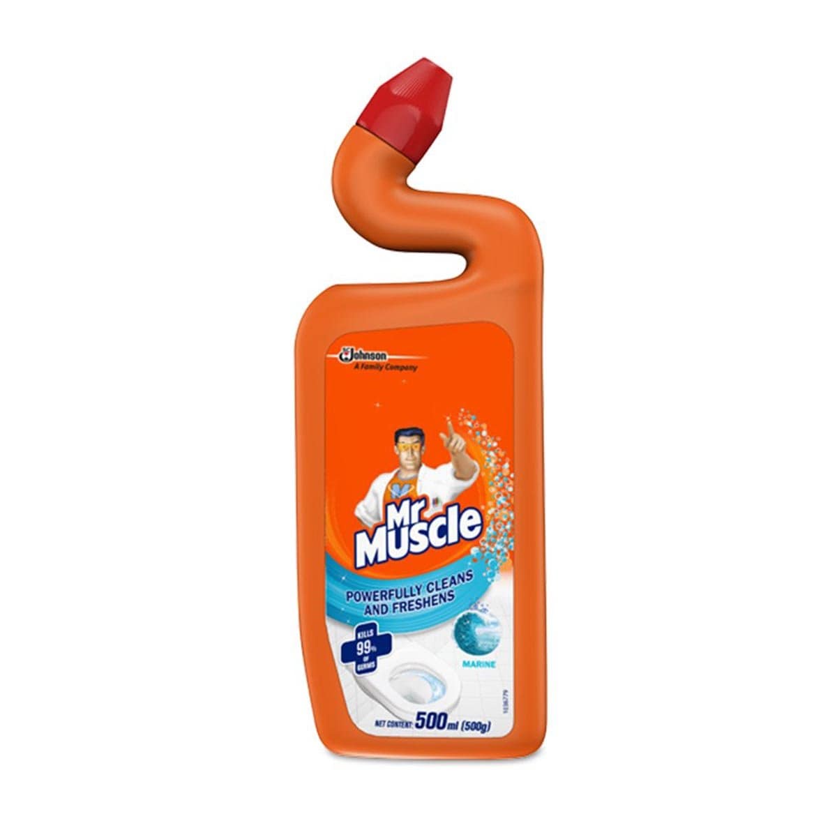 694847 Mr Muscle T/Bowl Cleaner Marine 500ml