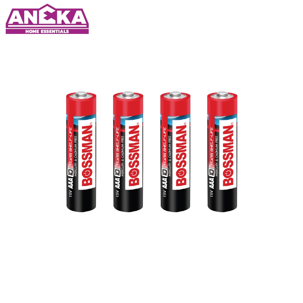 BOSSMAN Super-Alkaline Battery AAA x 6pcs/card