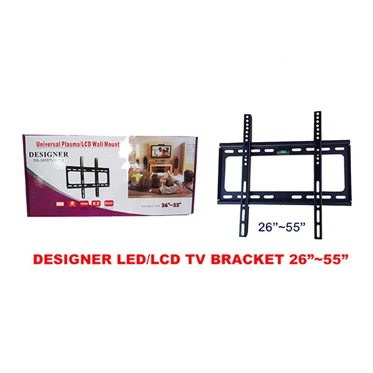 DESIGNER TV Bracket 26"-55"(Black)