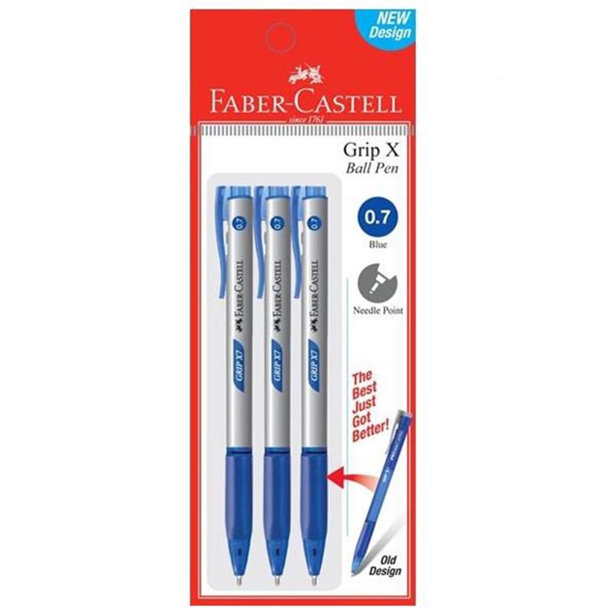 Faber BP Grip X7 (3'S) 547405 - Blue