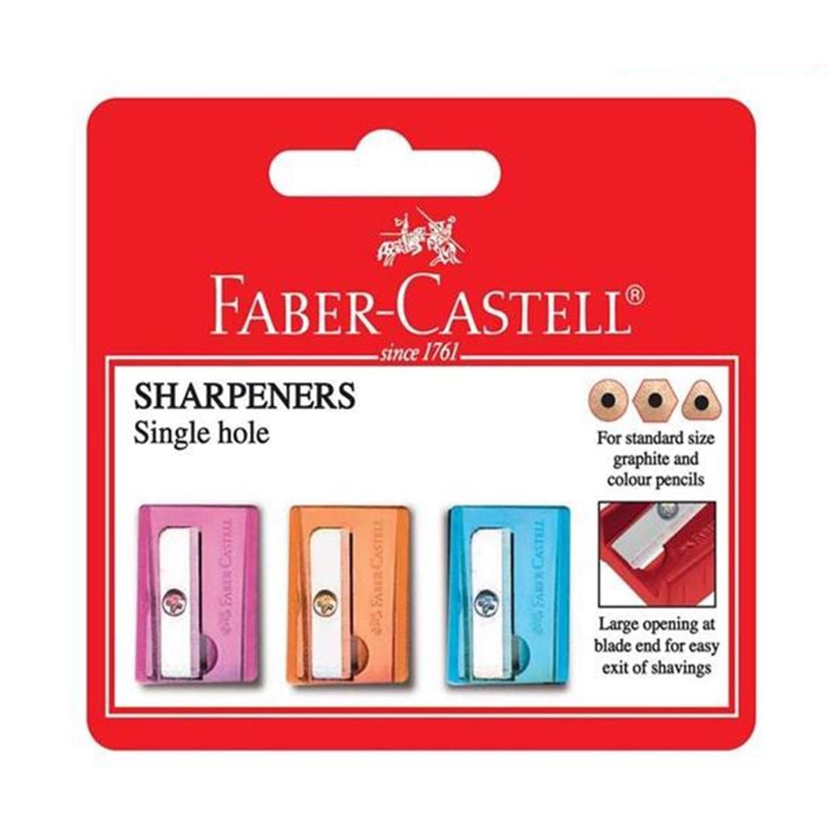 Faber Pastel Sharpener 3X 584803