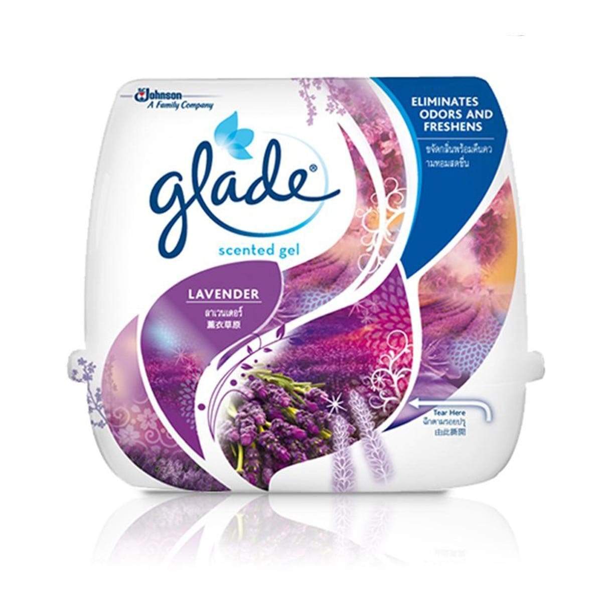 Glade Scented Gel Lavender Air Freshener 180g
