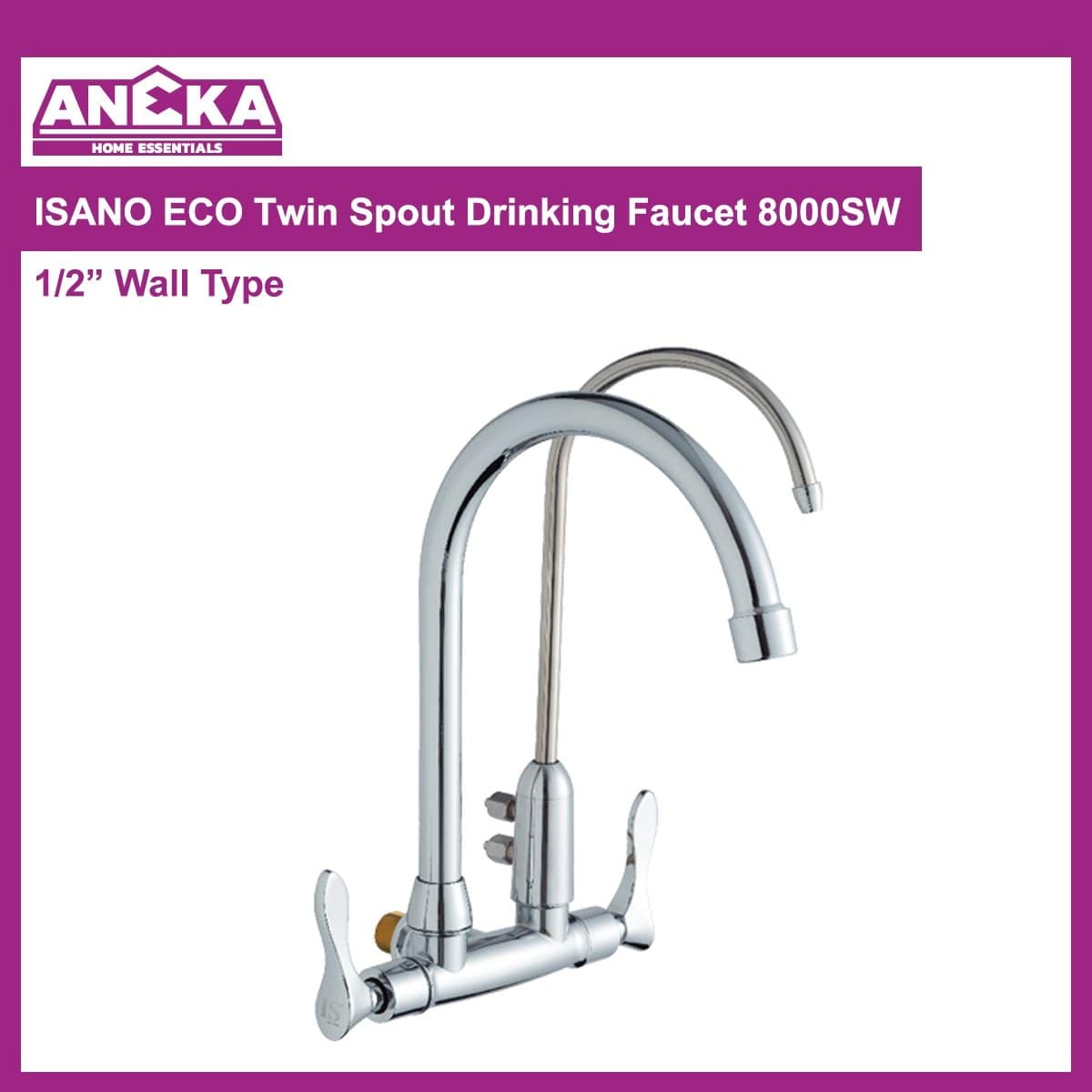 ISANO ECO Twin Spout Drinking Faucet 8000SW