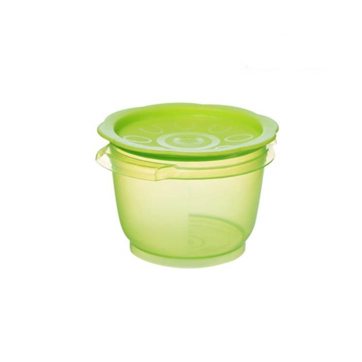 0501 Food Container Floral w/Cover 0.7L