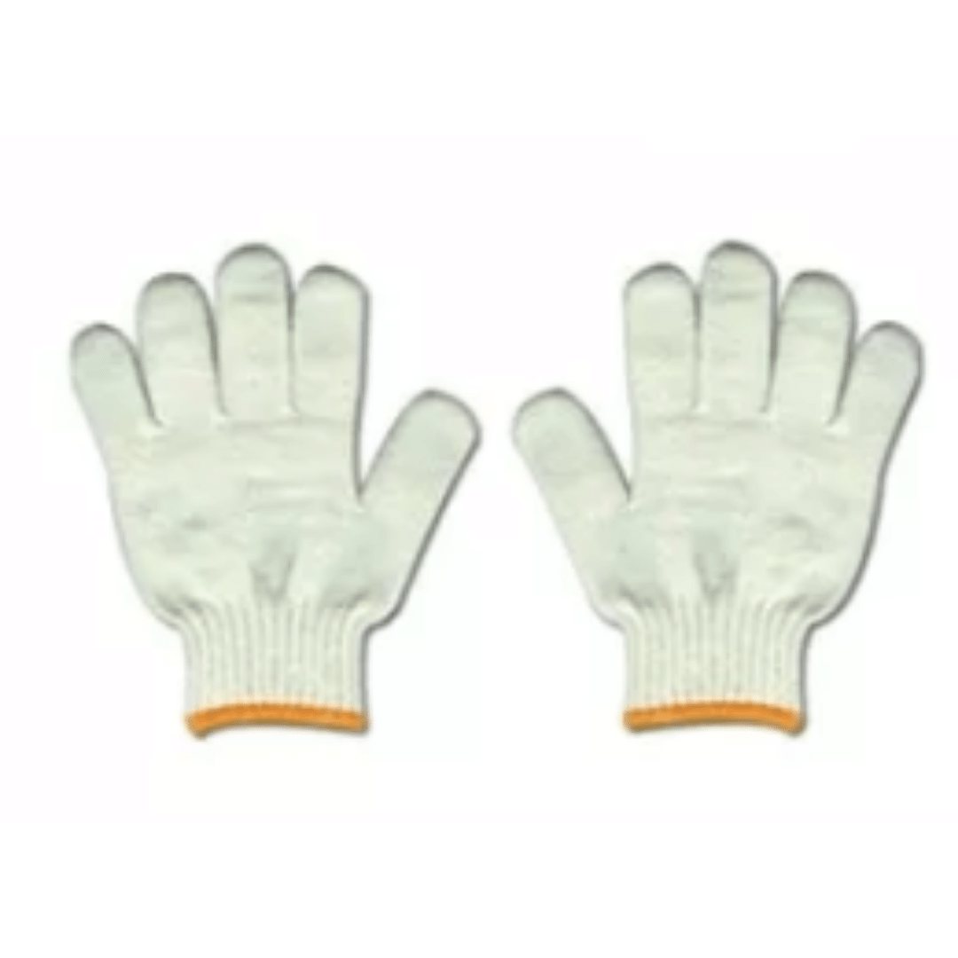 W104# "WORKER" Knitted Cotton Gloves