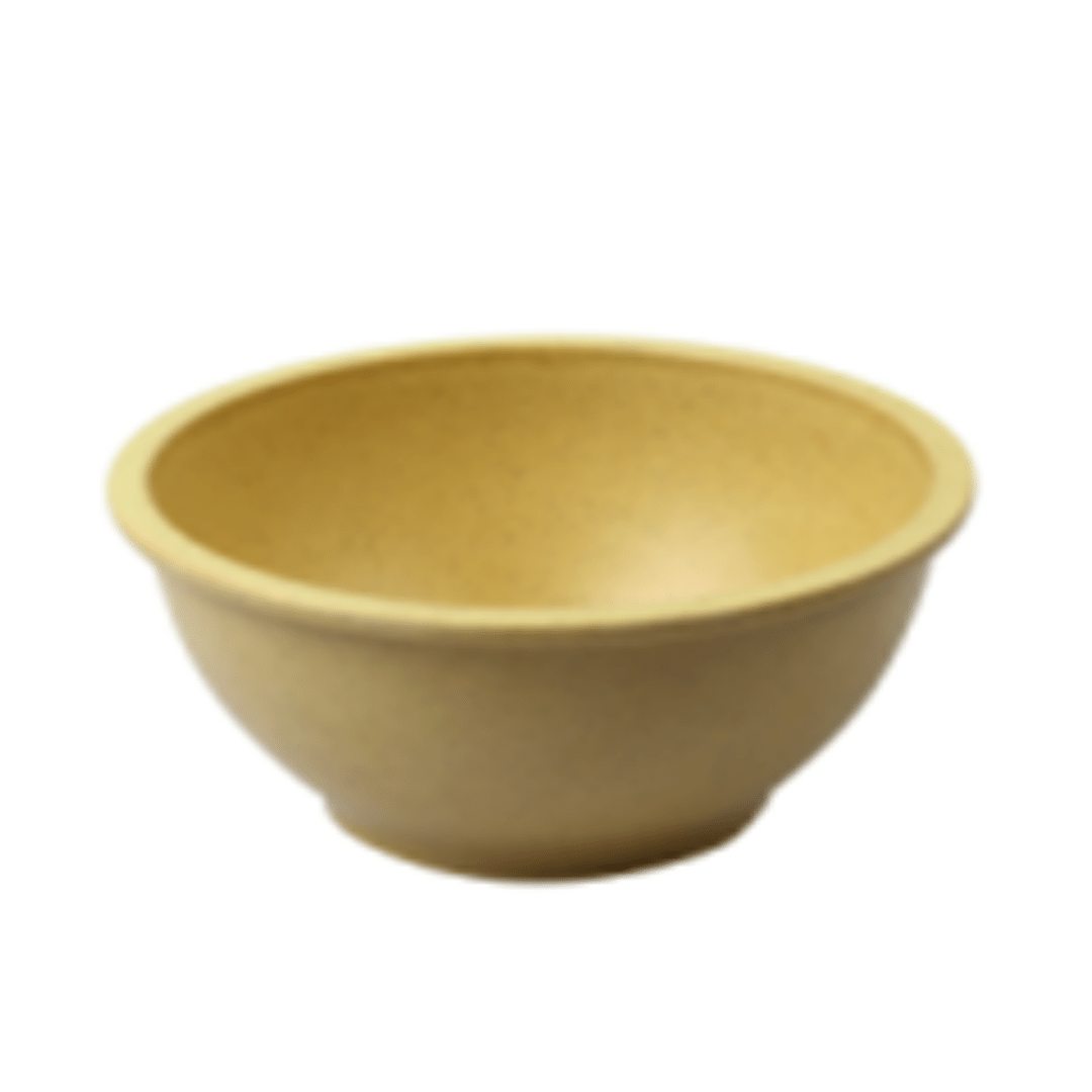 Bamboo Fiber Bowl (Yellow)