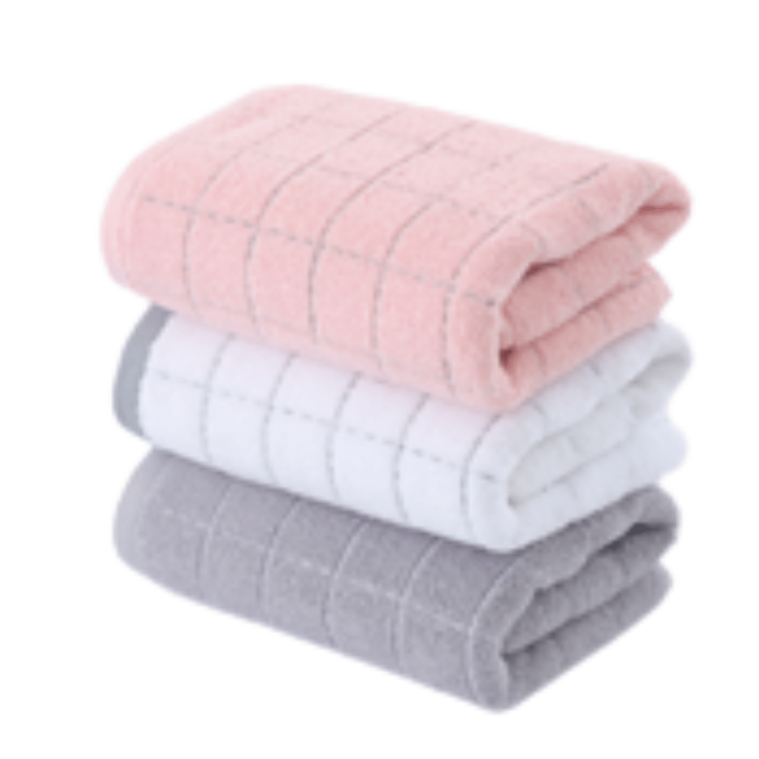 Towel Red/Beige/Grey - 6689-1