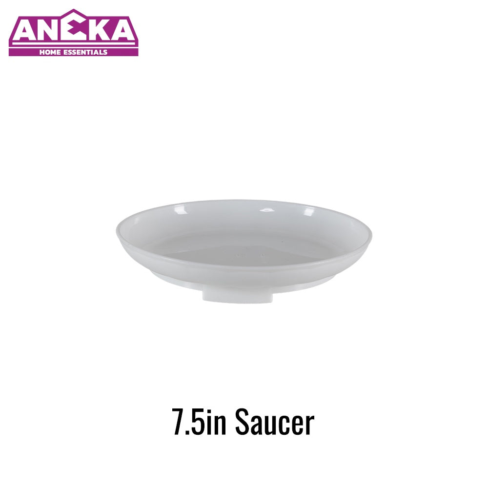 7.5 Inch White Saucer D190xH32mm BT2805A