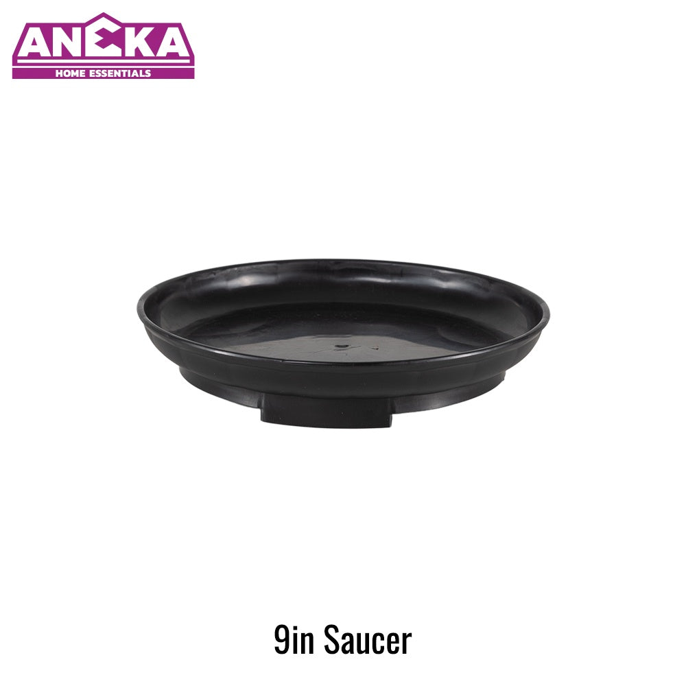 9 Inch Black Saucer D225xH40mm BT2806B