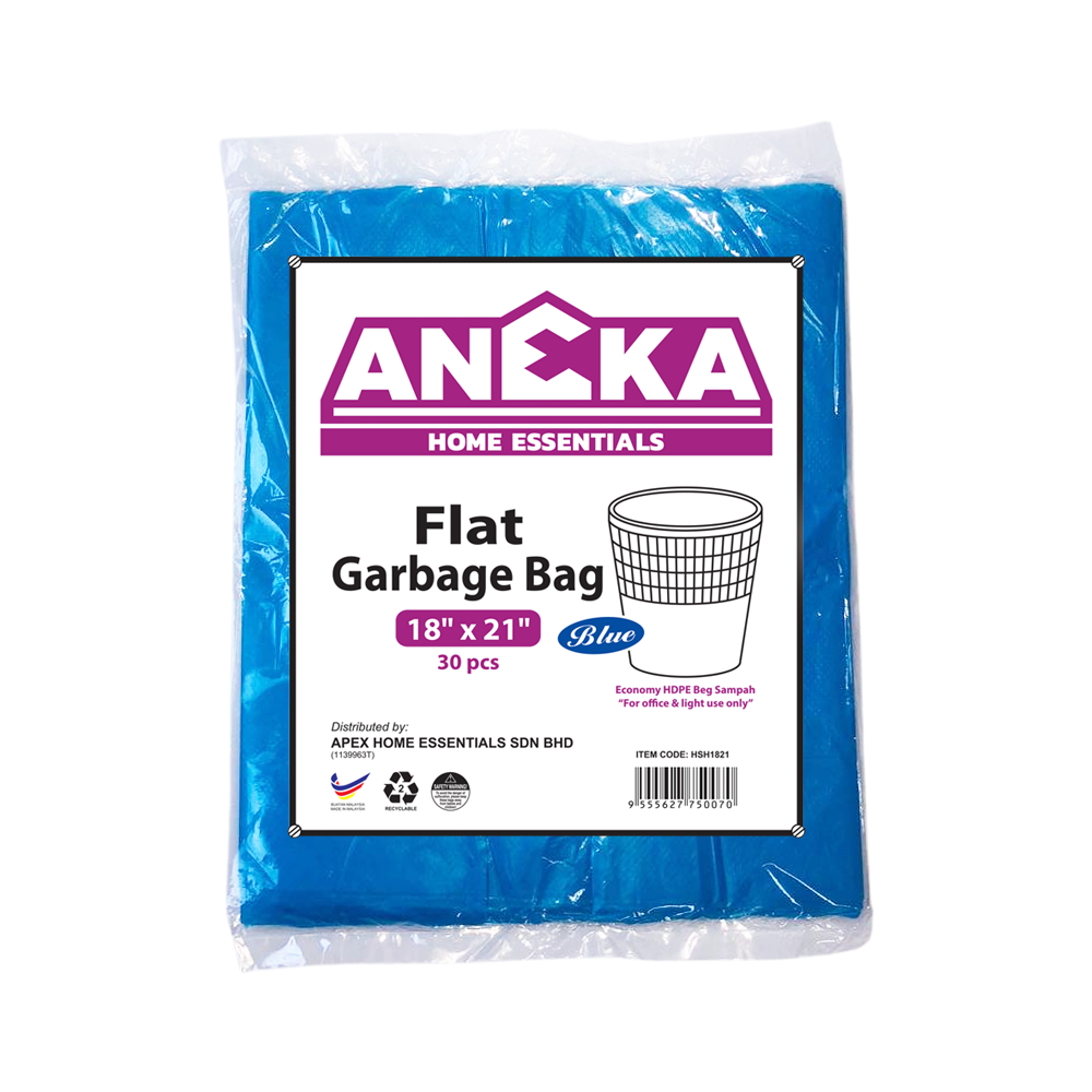Aneka 18" x 21" Flat Garbage Bag (30pcs)