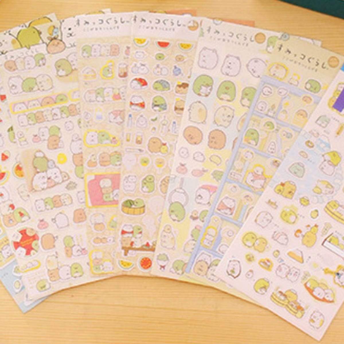 Aneka Transparent Decorative Diary Stickers