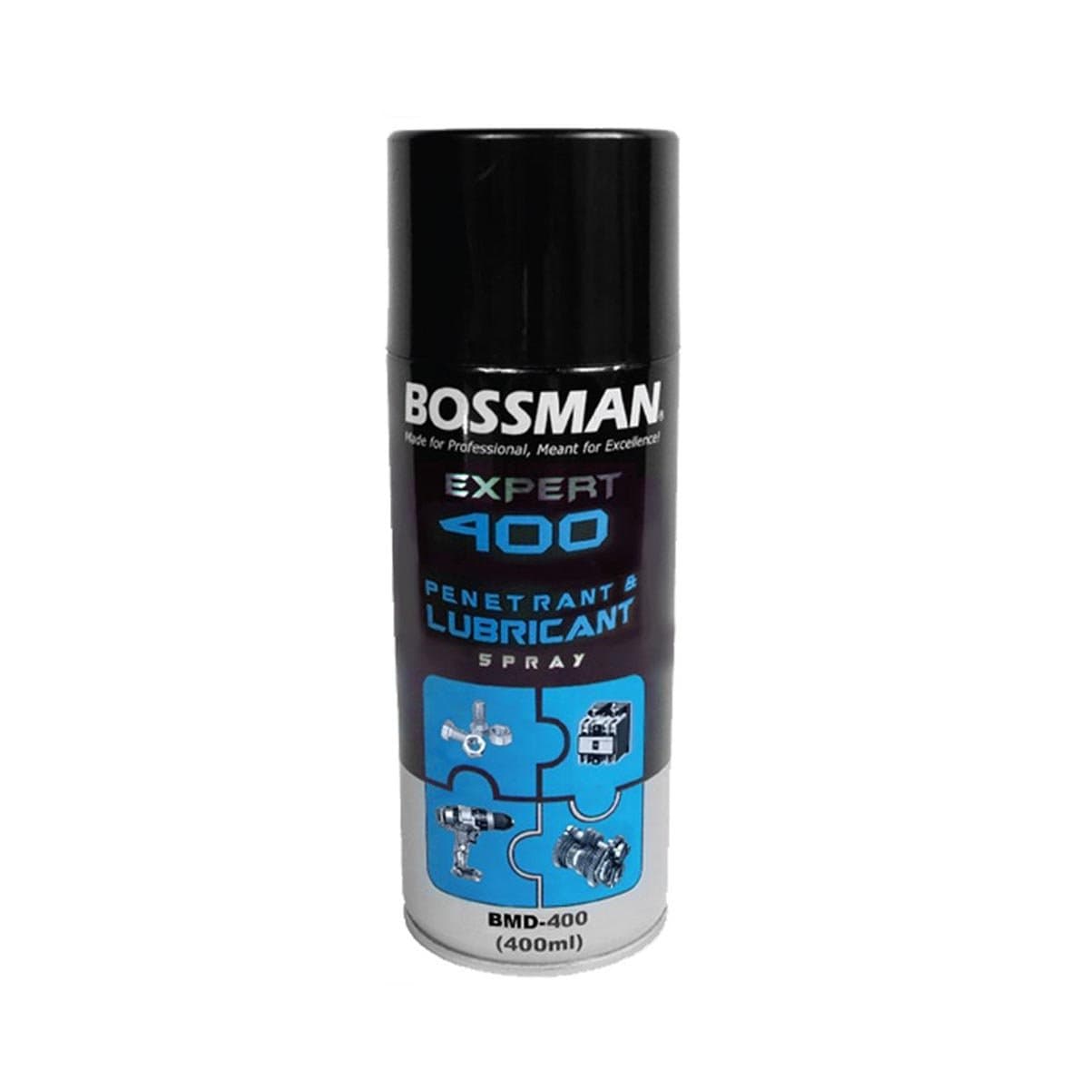 BOSSMAN Expert 400 Multi-Purpose Penetrant & Lubricant Spray 400ml BMD400