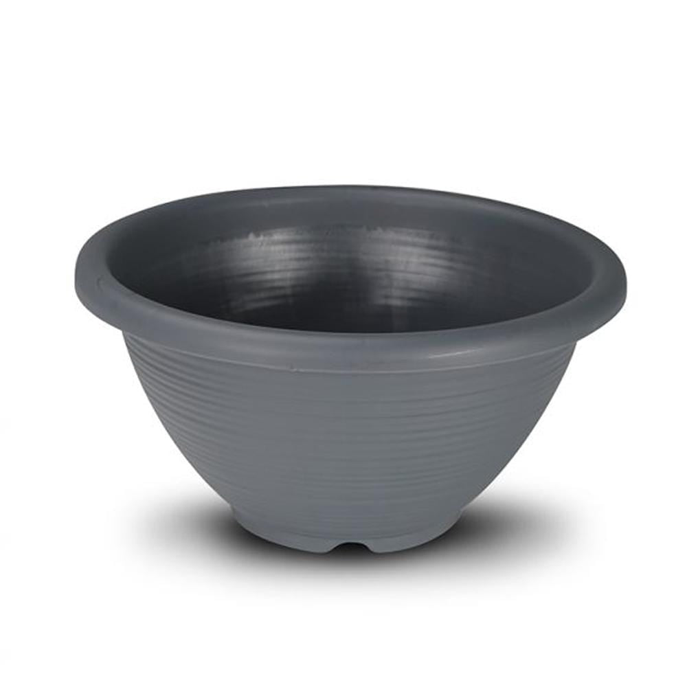 Felton Round Flower Pot Grey FBL2458