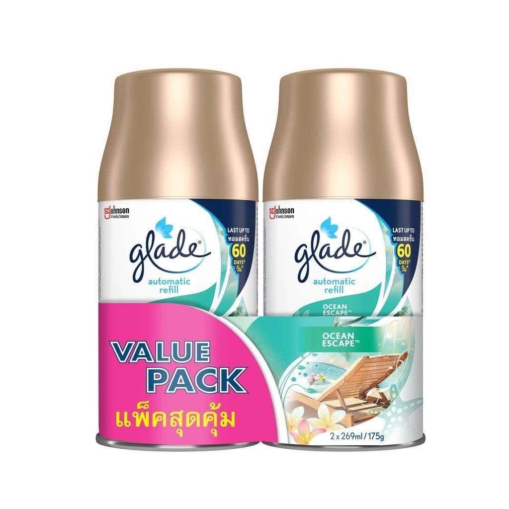 Glade Automatic Spray Twin Pack Ocean Escape Refill 175g