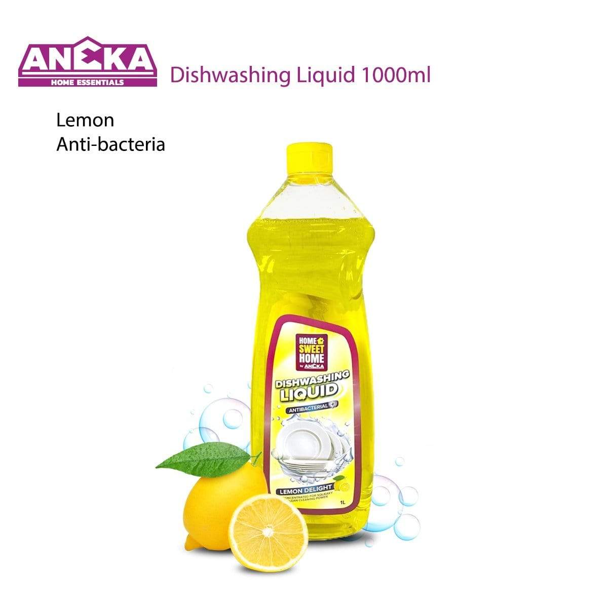 Home Sweet Home Dishwashing Liquid 1000ml Lemon