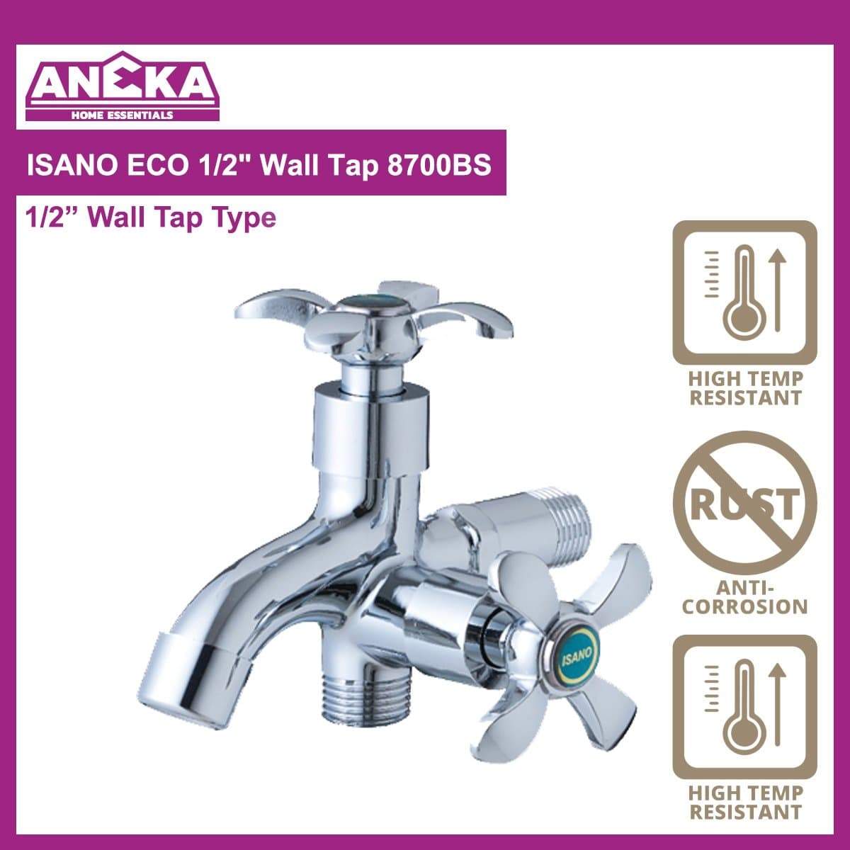ISANO ECO 1/2" Two Way Tap 8700TW