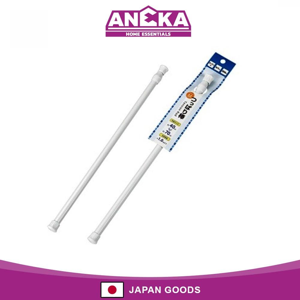 Japanese Plastic Extension Rod M (40-70 cm) White