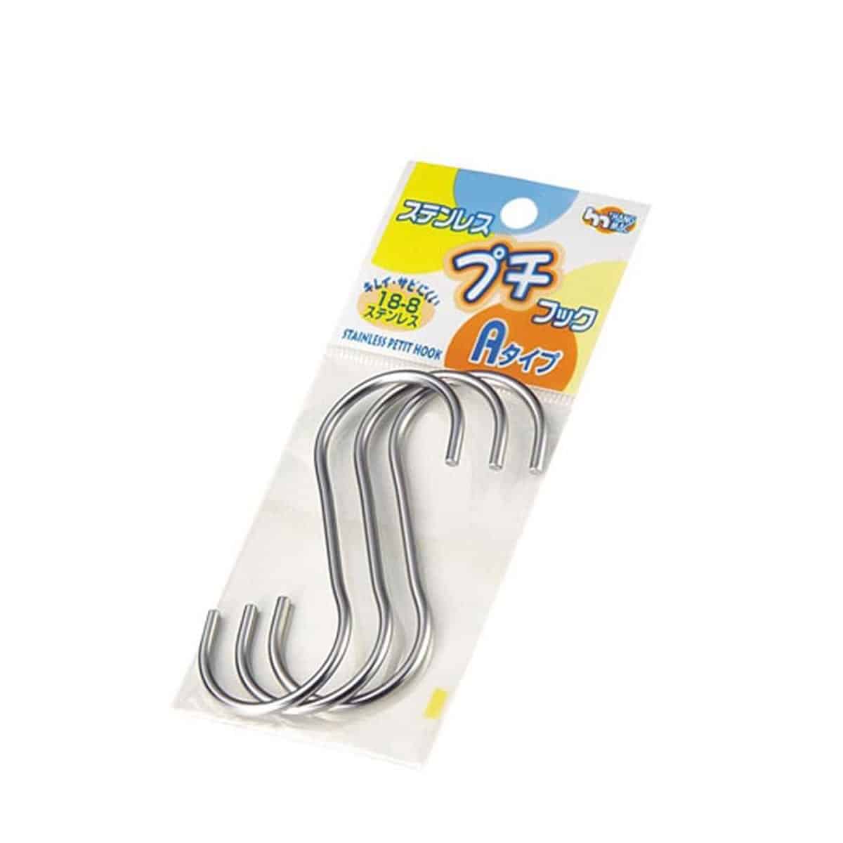 Japanese Stainless Steel Mini Hook Type A (3p)