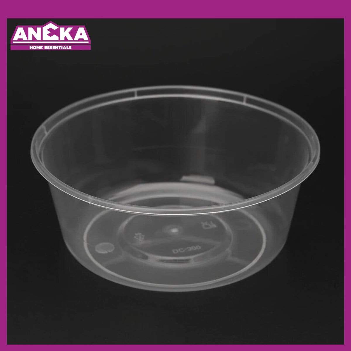 750ml Transparent Round Plastic Container