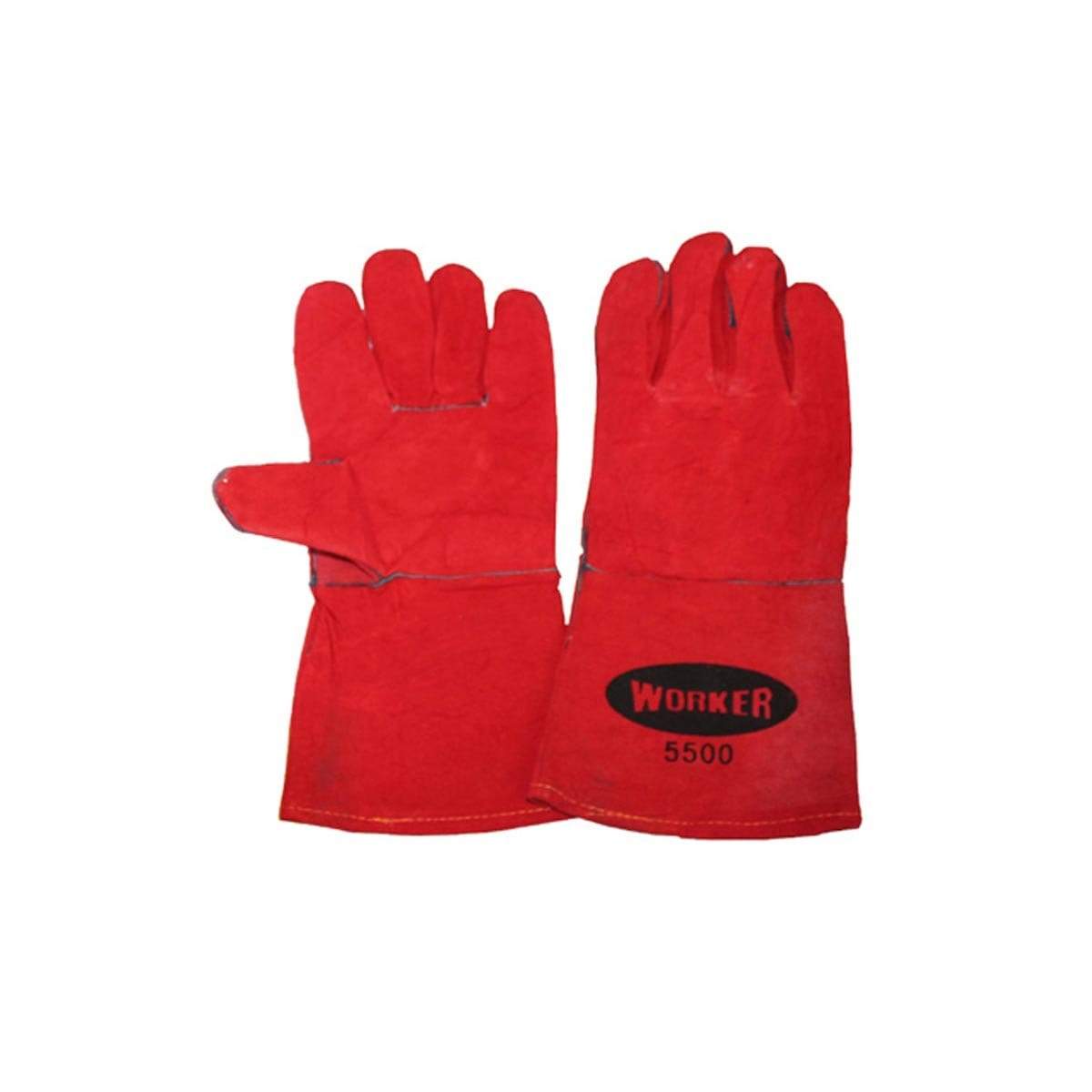 WORKER Red Welding Gloves GR5500